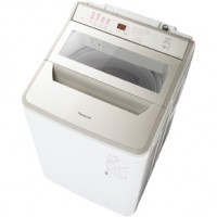 【時間指定不可】Panasonic(パナソニック) 洗濯・脱水容量8kg インバーター全自動洗濯機 NA-FA8H2-N (シャンパン)