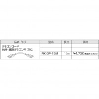 ڵΤƱʸۥ᡼ľ Բ CHOFU(Ĺ) ꡦߥ⥳(2) 15m ⥳󥳡 إ⥳Ϣ RK-3P-15M (򵡴Ϣ)