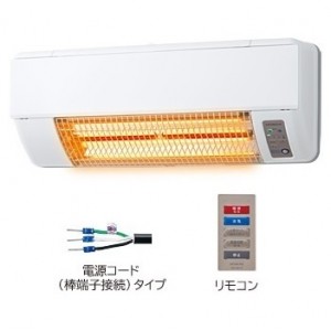 HITACHI(日立) 電源コード(棒端子接続)・壁面取付タイプ 浴室暖房専用機 『ゆとらいふ ふろぽか』 HBD-500S